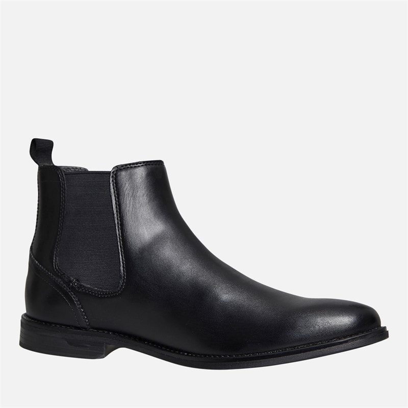 Base London Mens Stream Chelsea Boots Black - Image 5