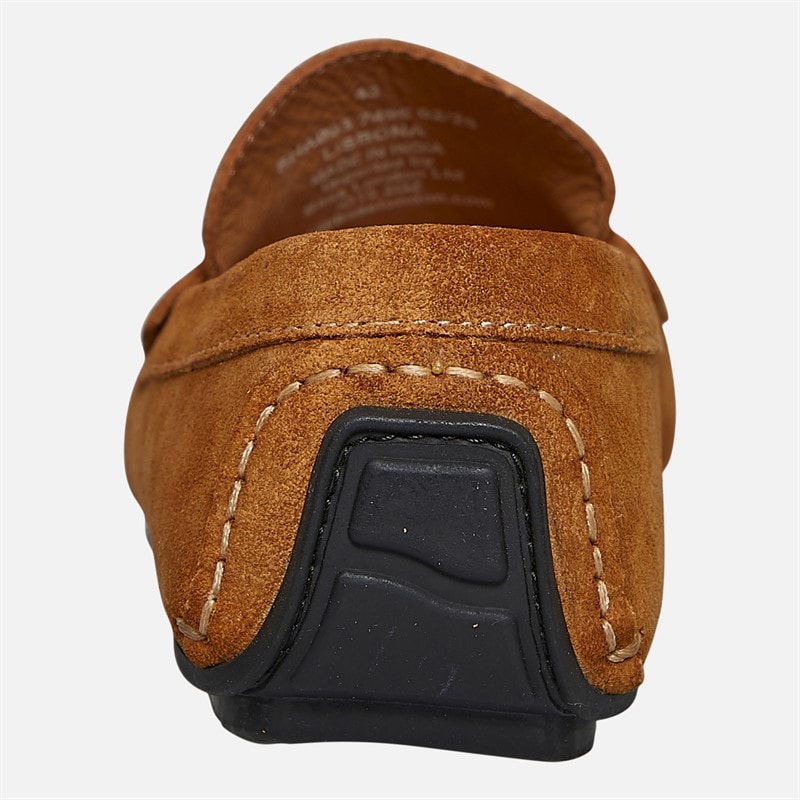 Base London Mens Lisbona Loafers Cognac - Image 3