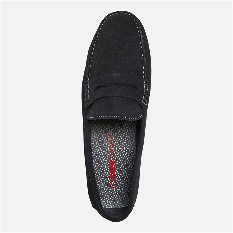 Base London Mens Lisbona Loafers Navy - Image 4