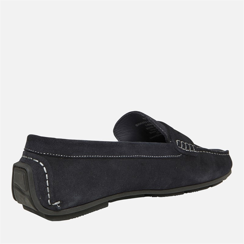 Base London Mens Lisbona Loafers Navy - Image 5
