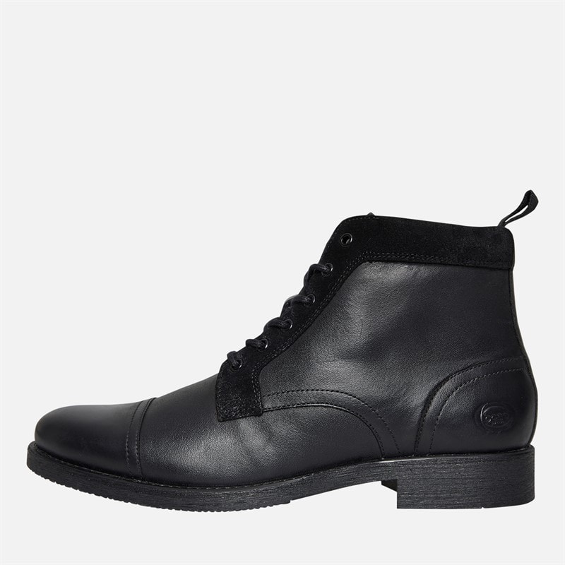 Base London Mens Jim Chukka Boots Black - Image 1
