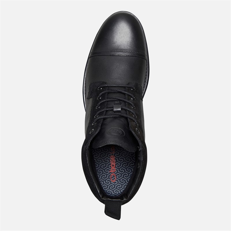 Base London Mens Jim Chukka Boots Black - Image 4