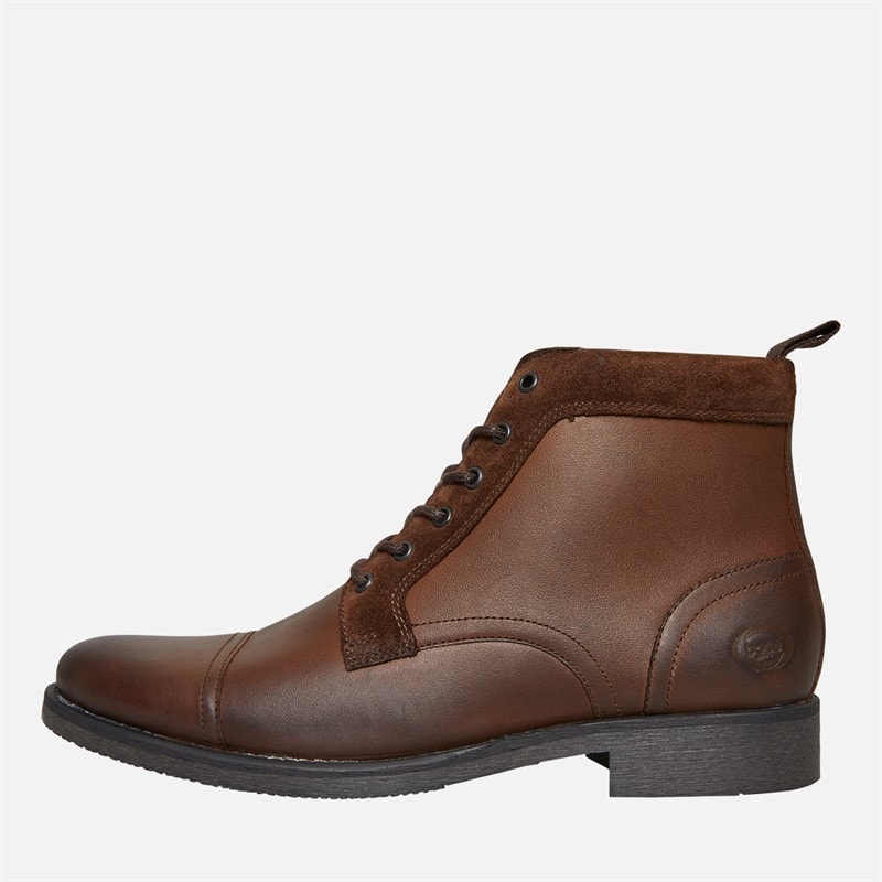 Base London Mens Jim Chukka Boots Brown - Image 1