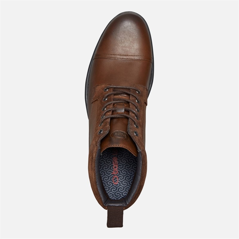 Base London Mens Jim Chukka Boots Brown - Image 4