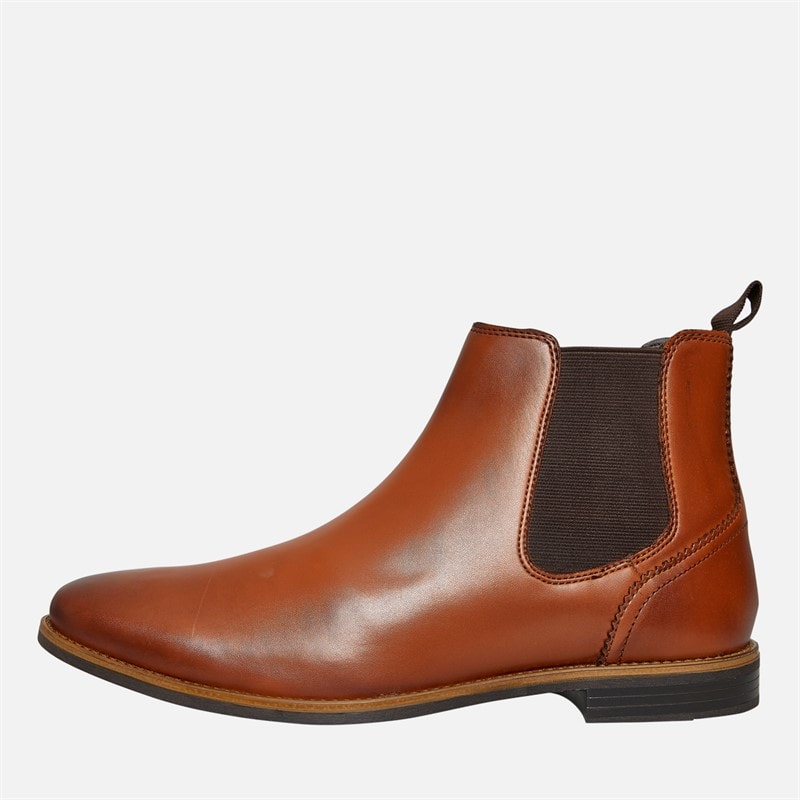 Base London Mens Stream Chelsea Boots Waxy Tan - Image 1