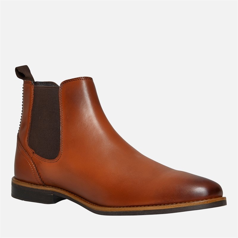 Base London Mens Stream Chelsea Boots Waxy Tan - Image 5