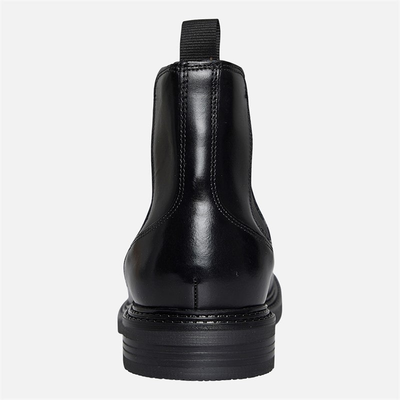 Base London Mens Ferguson Chelsea Boots Black - Image 3