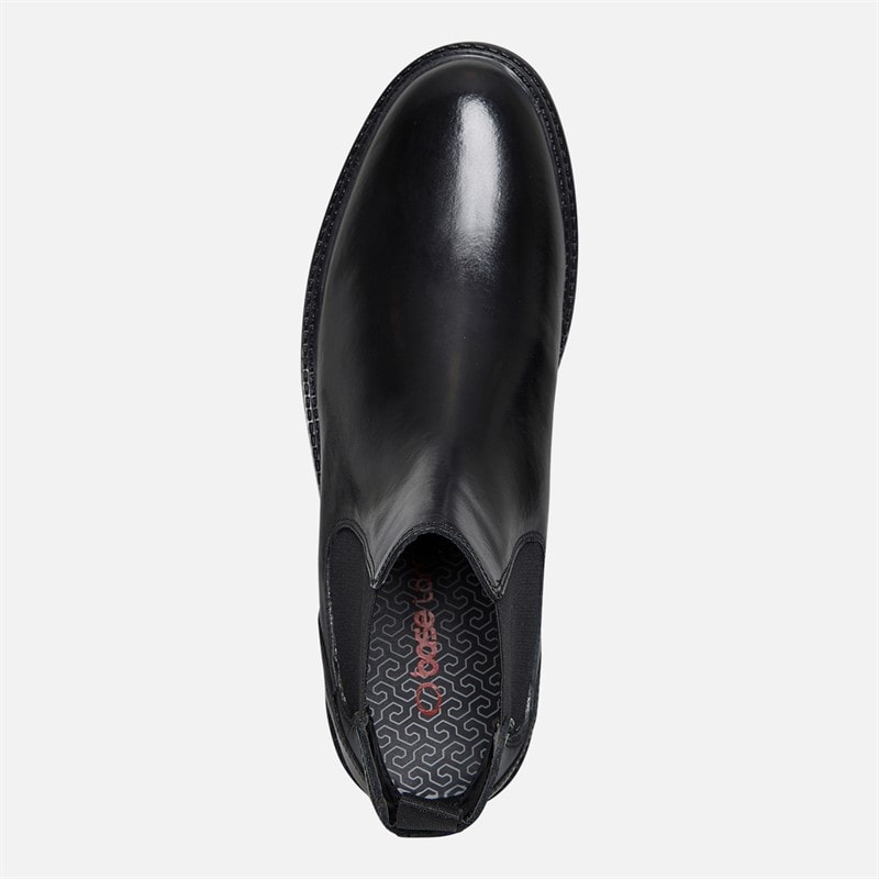 Base London Mens Ferguson Chelsea Boots Black - Image 4