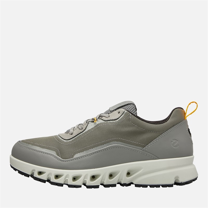 ECCO Mens Multi Vent Gore-Tex Trainers Grey - Image 1