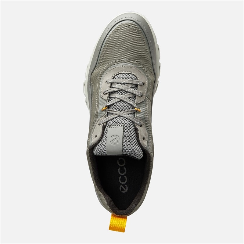 ECCO Mens Multi Vent Gore-Tex Trainers Grey - Image 4