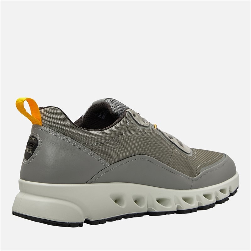 ECCO Mens Multi Vent Gore-Tex Trainers Grey - Image 5