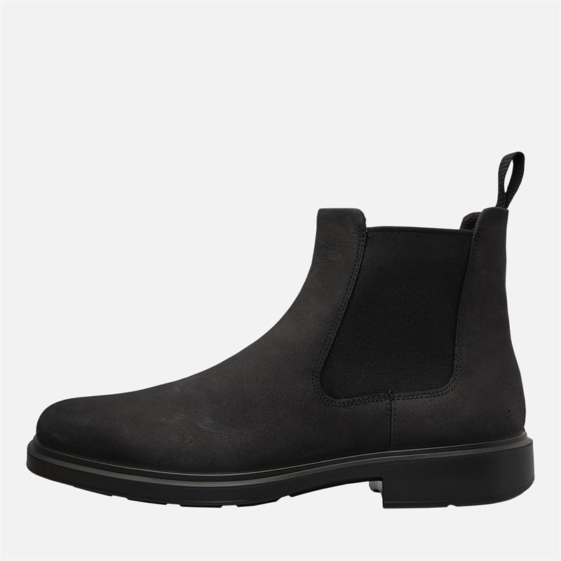 ECCO Mens Helsinki 2 Nubuck Chelsea Boots Black - Image 1