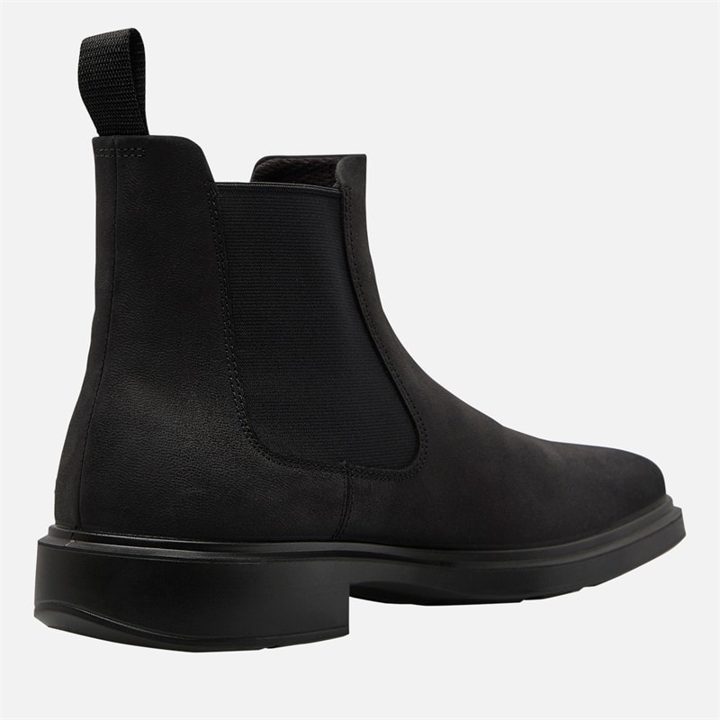 ECCO Mens Helsinki 2 Nubuck Chelsea Boots Black - Image 5