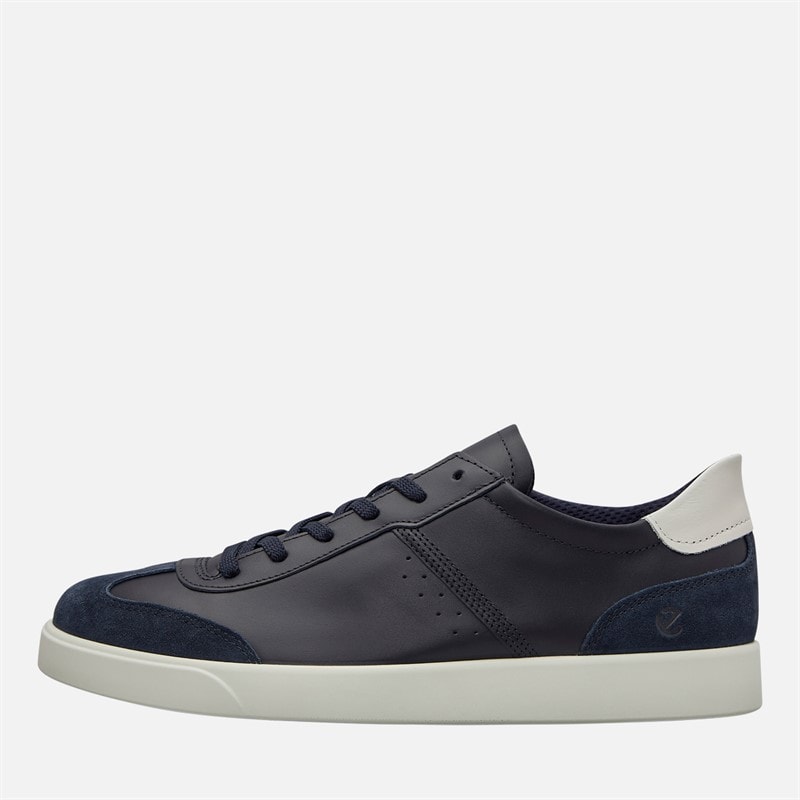 ECCO Mens Street Lite Trainers Navy/Blue/White