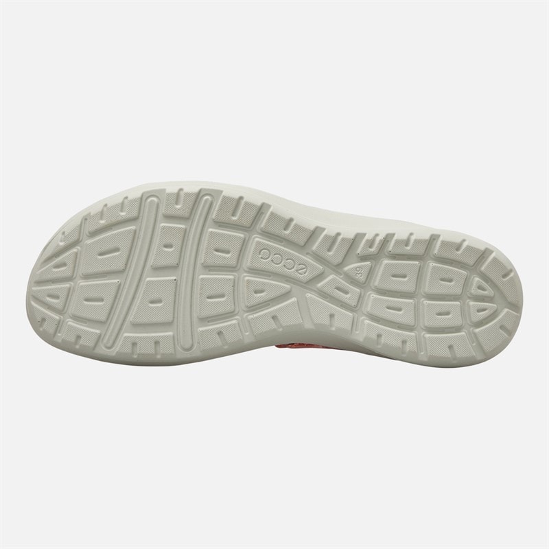 ECCO Womens Cruise Two Strap Sandals Limestone - Image 2