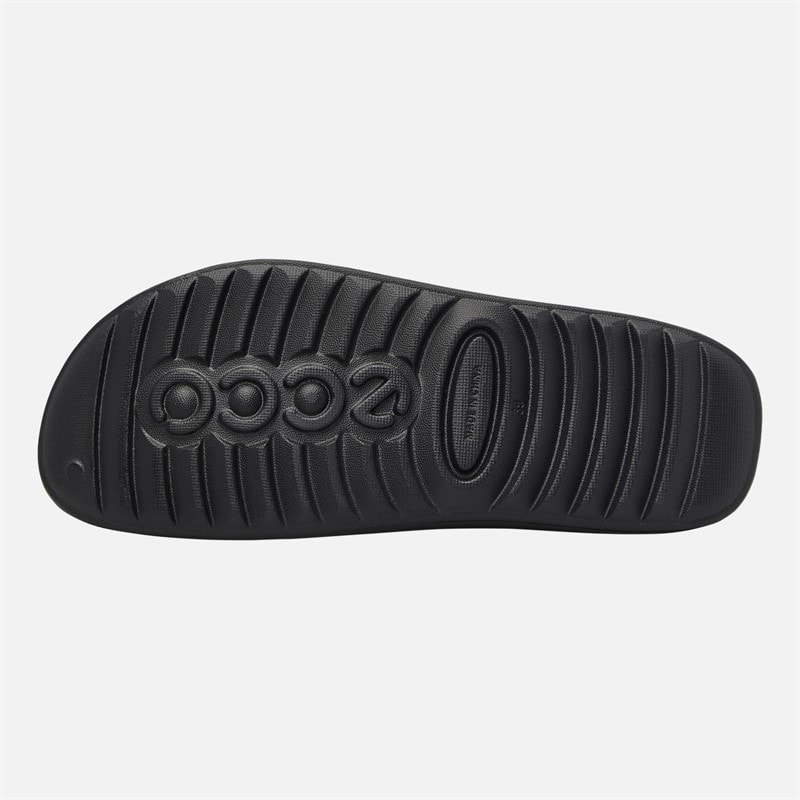 ECCO Womens Cozmo Sliders Black - Image 2
