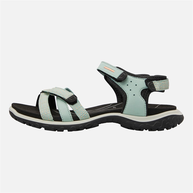 ECCO Womens Offroad Roam Leather Walking Sandals Emerald - Image 1