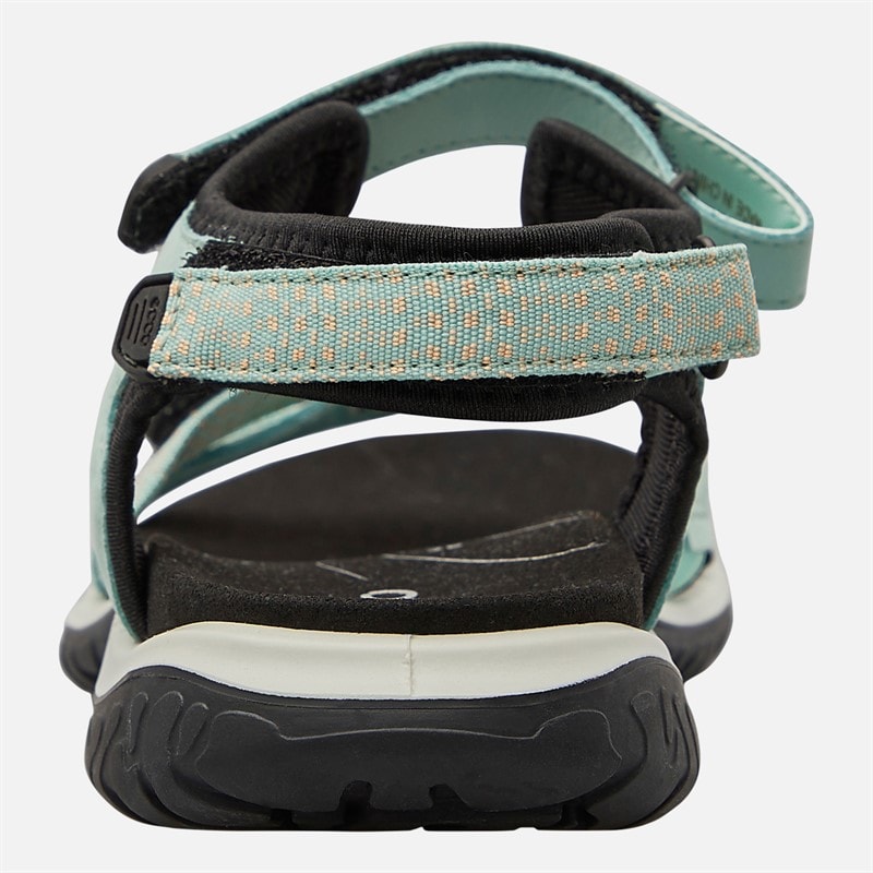 ECCO Womens Offroad Roam Leather Walking Sandals Emerald - Image 3