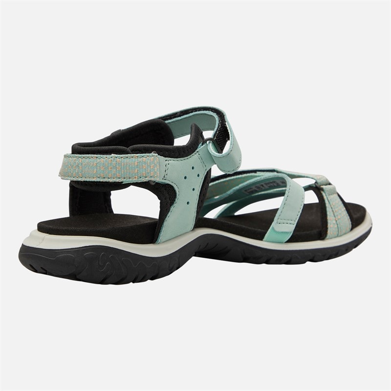 ECCO Womens Offroad Roam Leather Walking Sandals Emerald - Image 5