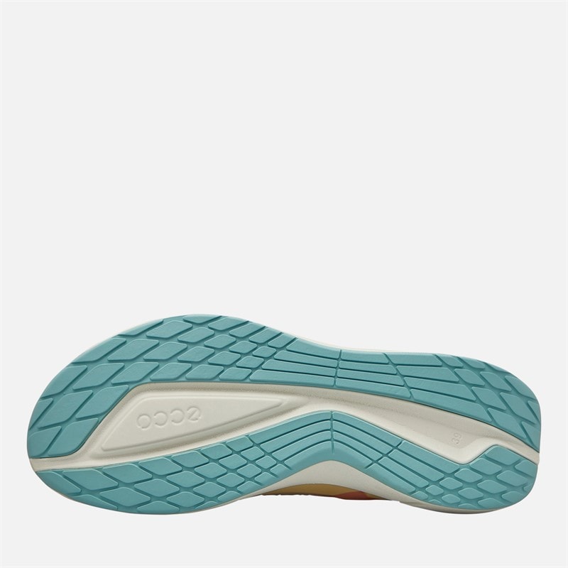 ECCO Womens Biom 2.2 Leather Trainers Limestone - Image 2