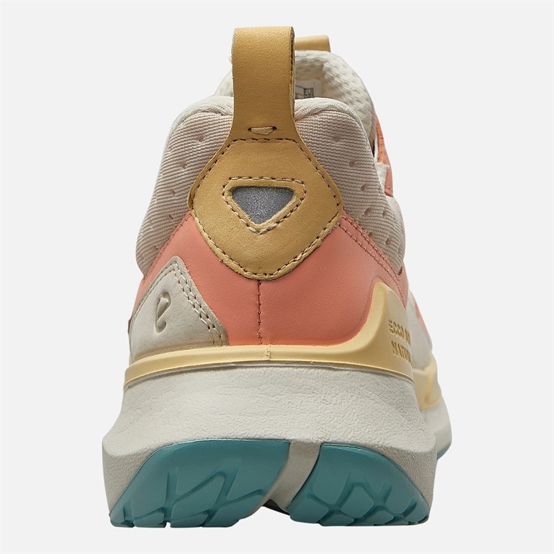 ECCO Womens Biom 2.2 Leather Trainers Limestone - Image 3