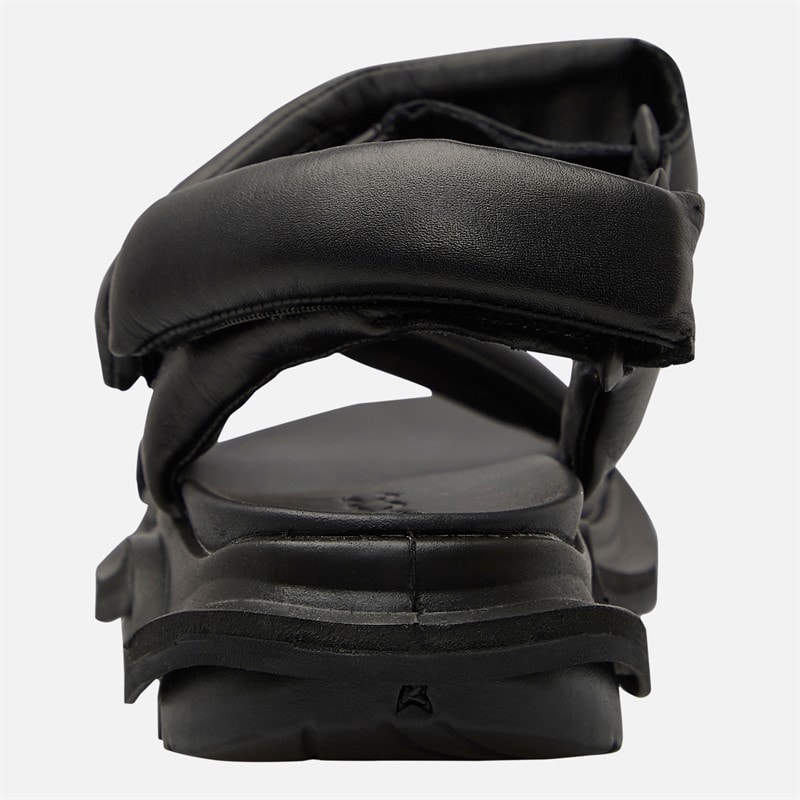 ECCO Womens Offroad Ankle Strap Sandals Black - Image 3
