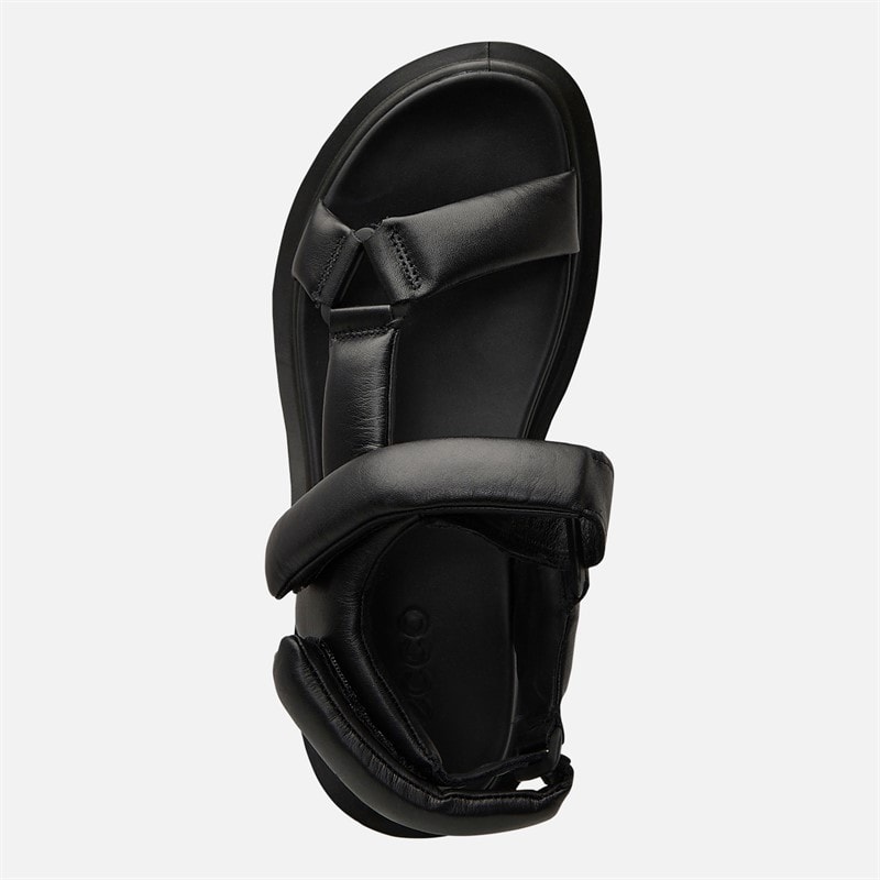 ECCO Womens Offroad Ankle Strap Sandals Black - Image 4