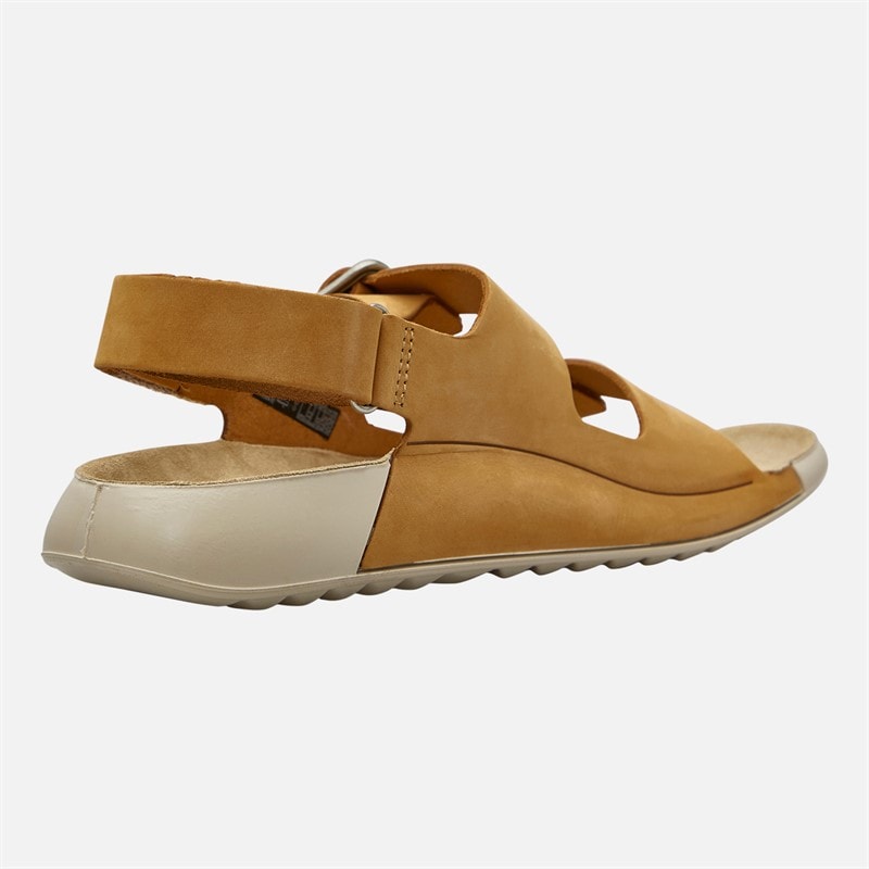 ECCO Womens Cozmo Ankle Strap Sandals Brown - Image 5