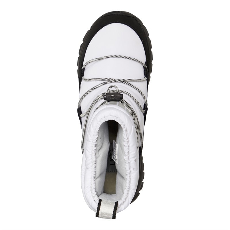 UGG® Womens Yose Puffer Mid Boots White - Image 4