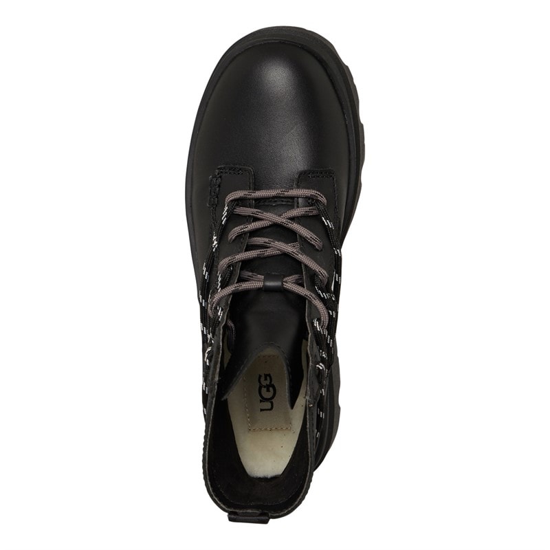 UGG® Womens Brisbane Lace Up Boots Black - Image 4