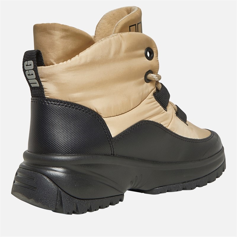 UGG® Womens Yose Puffer Lace Boots Mustard Seed - Image 5