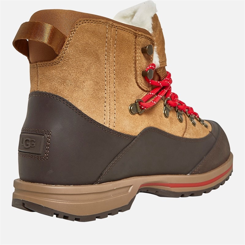 UGG® Womens Brecken Lace Boots Chestnut - Image 5