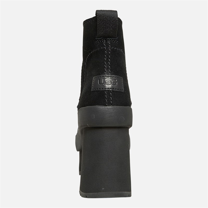 UGG® Womens New Height Platform Mini Boots Black - Image 3
