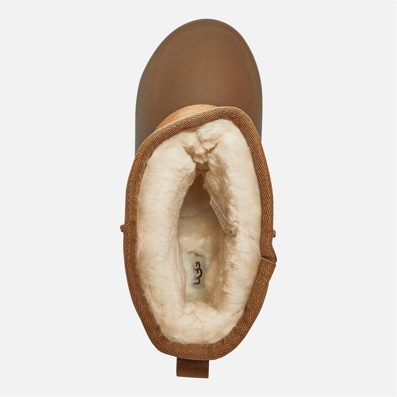 UGG® Womens Classic Mini Pumped Molded Boots Chestnut - Image 4