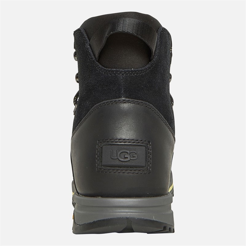 UGG® Womens Brecken Lace Boots Black - Image 3