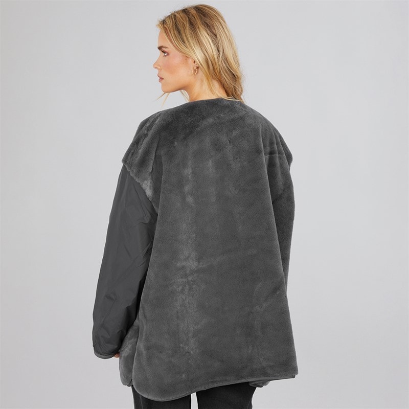 UGG® Womens Amilea Reversible Quilted Jacket Ink - Image 4