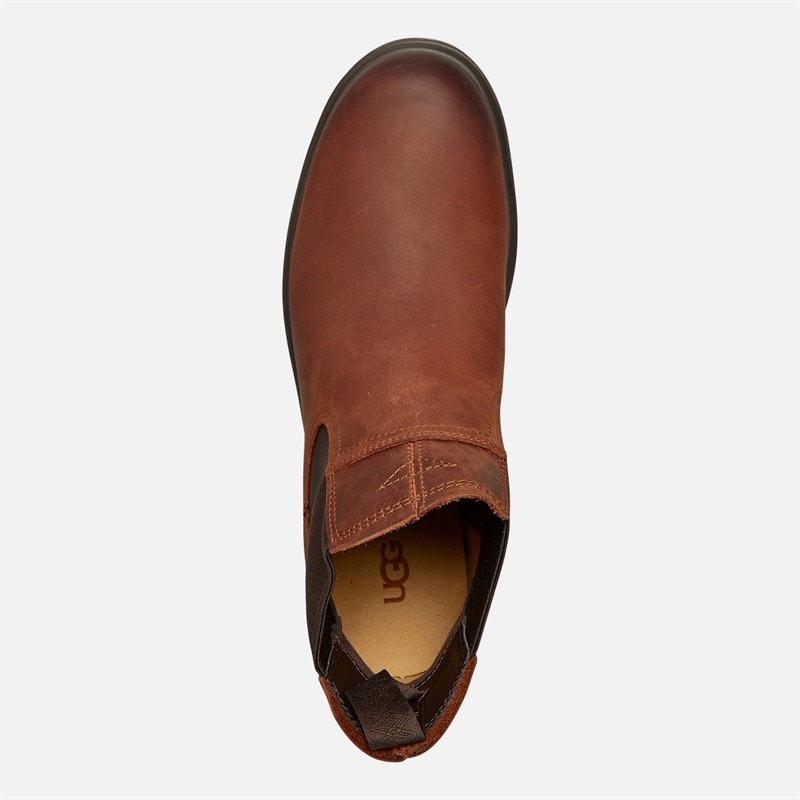 UGG® Mens Biltmore Chelsea Boots Cognac - Image 4