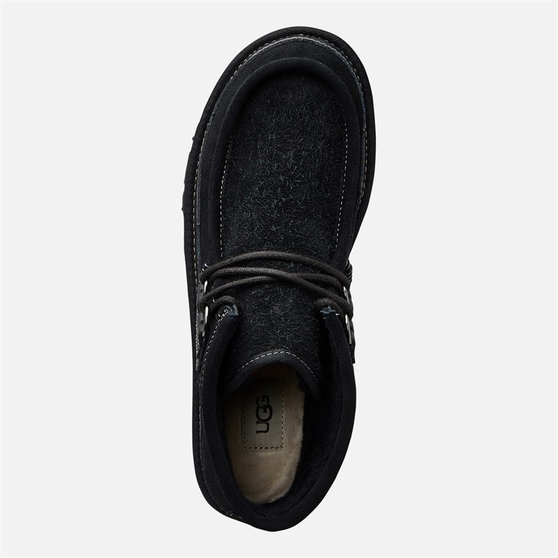 UGG® Mens Hayden Moc Boots Black - Image 4