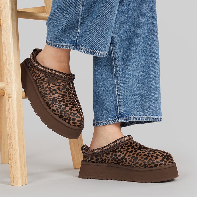 UGG® Womens Tazz Slippers Caspian Burnt Cedar - Image 5