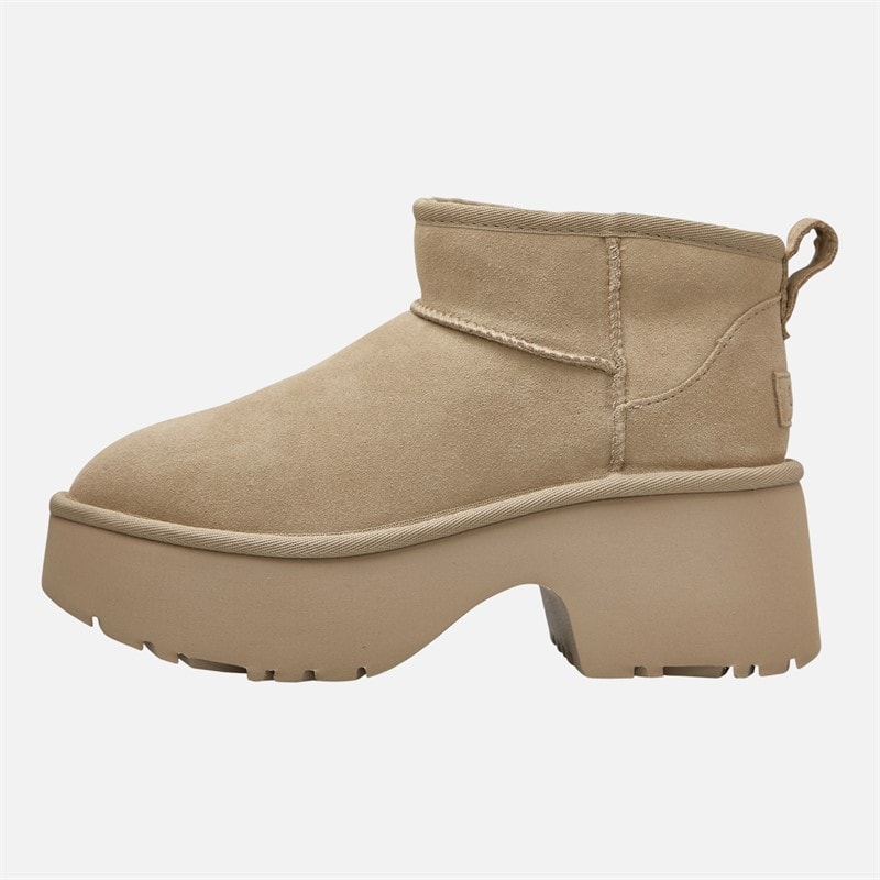 UGG® Womens Classic Ultra Mini New Heights Boots Mustard Seed - Image 2