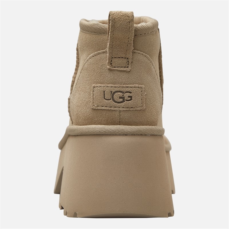 UGG® Womens Classic Ultra Mini New Heights Boots Mustard Seed - Image 4