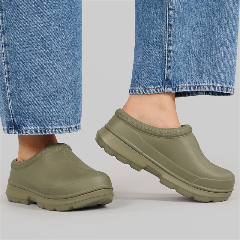 UGG® Womens Tasman X Clog Shoes Burnt Olive - Image 5