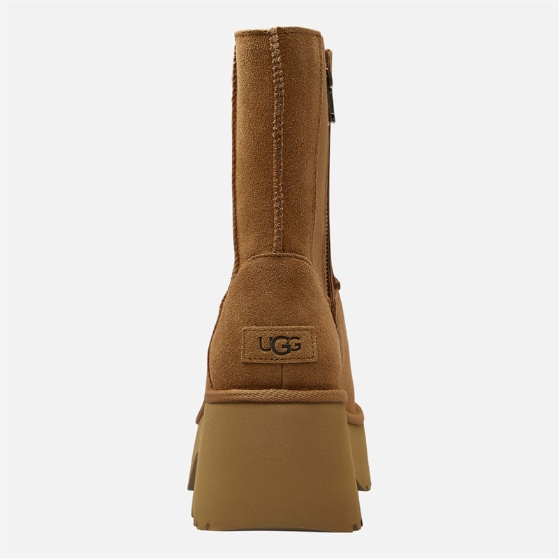 UGG® Womens Classic Twin Seam New Heights Boots Chestnut - Image 4