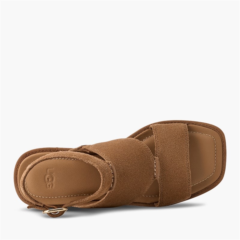 UGG® Womens Ugg Delray Sandals Chestnut - Image 3