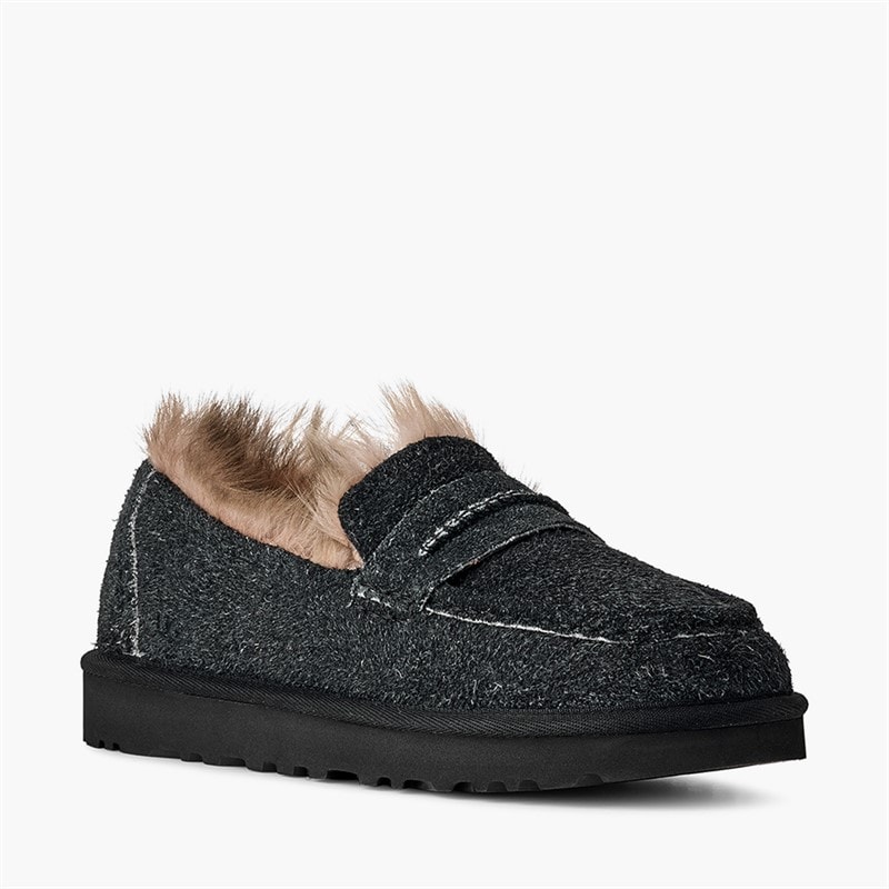 UGG® Womens Ellis Loafer Slippers Black - Image 2