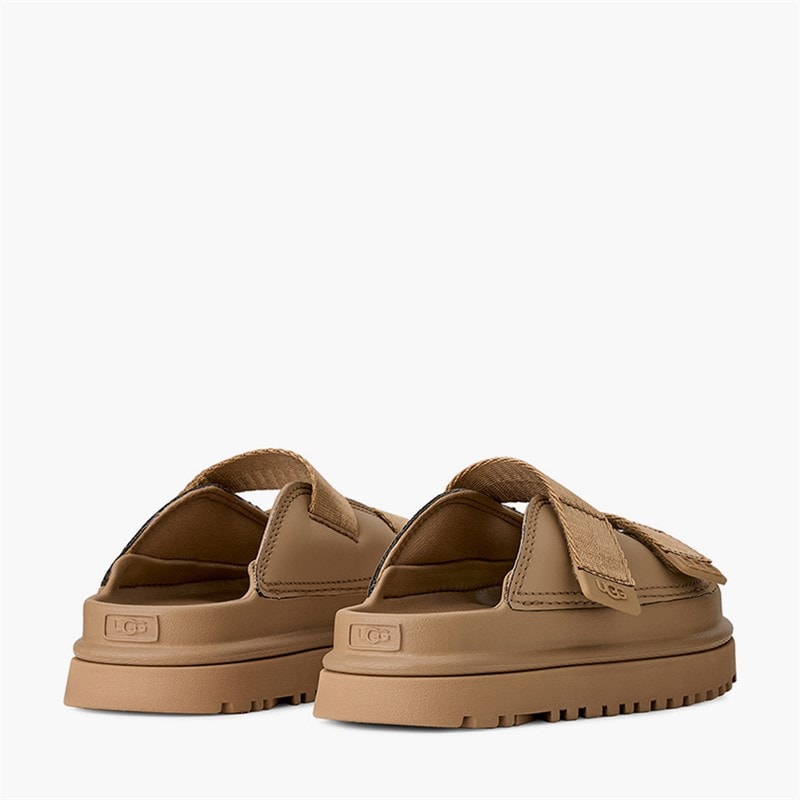 UGG® Kids Goldenglow Slides Dark Sand - Image 4