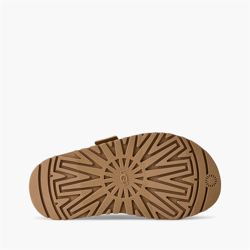 UGG® Kids Goldenglow Slides Dark Sand - Image 5