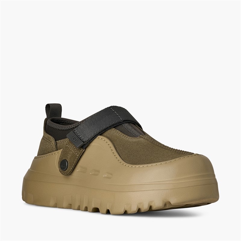 UGG® Mens Nebs Peakmod Lowcut Shoes Dark Olive Moss - Image 2