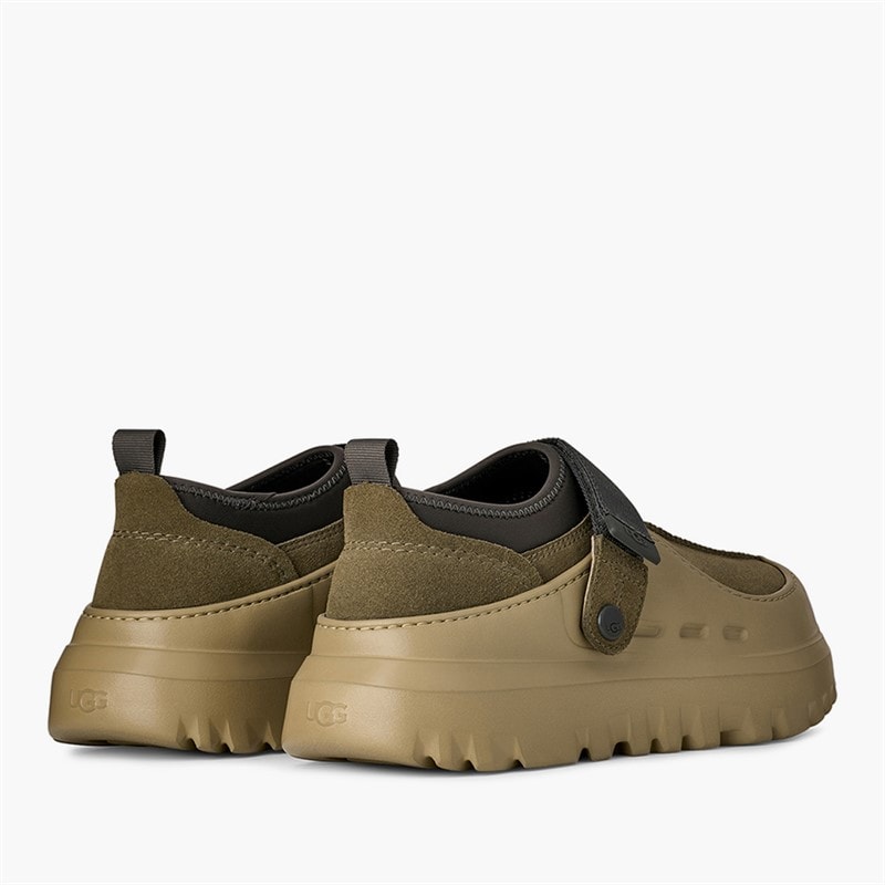 UGG® Mens Nebs Peakmod Lowcut Shoes Dark Olive Moss - Image 4