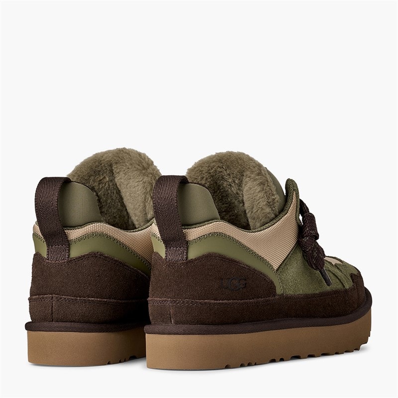 UGG® Mens Lowmel Trainers Burnt Olive/Mustard Seed - Image 4